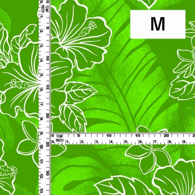 Hula Fabric / Hibiscus / JKH-652-YEGR
