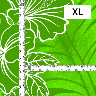 Hula Fabric / Hibiscus / JKH-652-YEGR