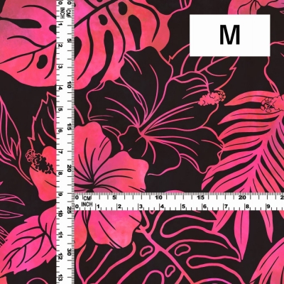 Hula Fabric / Hibiscus / JKH-654-BKPI