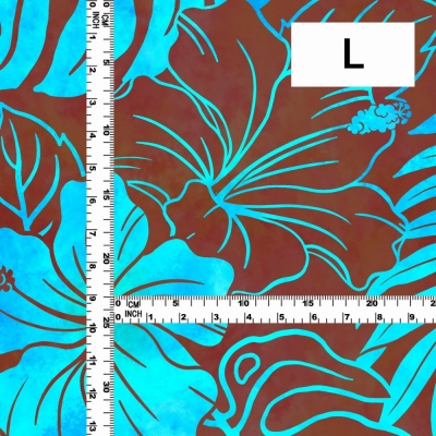 Hula Fabric / Hibiscus / JKH-654-BRBL
