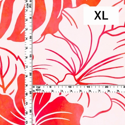 Hula Fabric / Hibiscus / JKH-654-WHRD