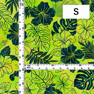Hula Fabric / Hibiscus / JKH-654-YEGR