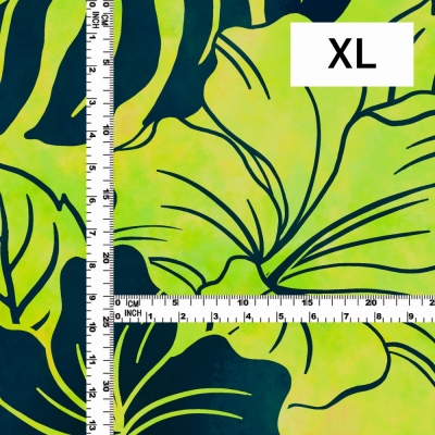 Hula Fabric / Hibiscus / JKH-654-YEGR