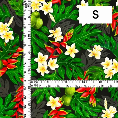 Hula Fabric / Breadfruit / JKH-656-BK