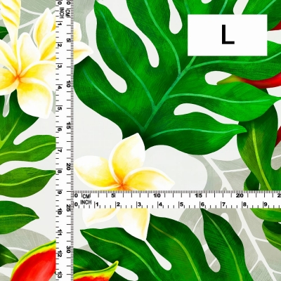 Hula Fabric / Breadfruit / JKH-656-WH