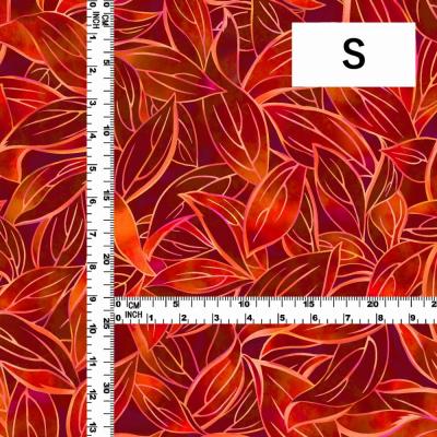 Hula Fabric / Ti Leaf / JKH-658-RD