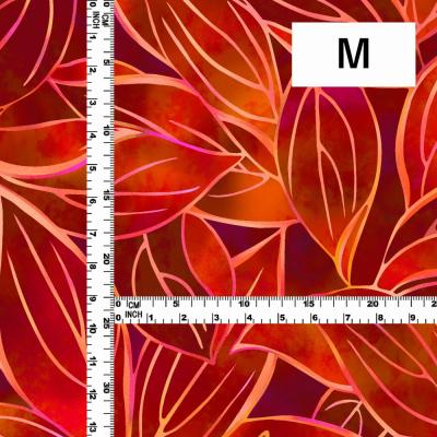 Hula Fabric / Ti Leaf / JKH-658-RD