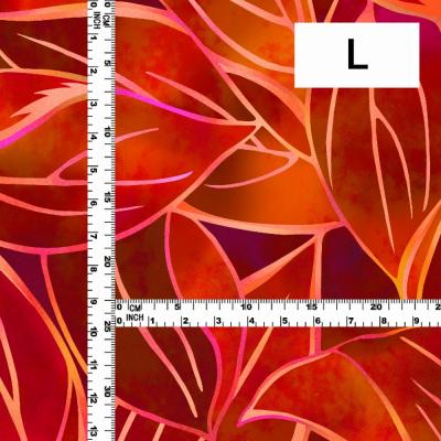 Hula Fabric / Ti Leaf / JKH-658-RD