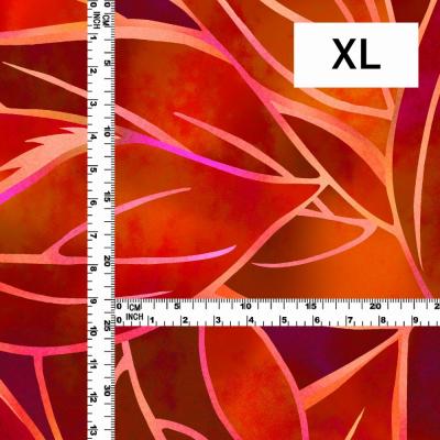 Hula Fabric / Ti Leaf / JKH-658-RD