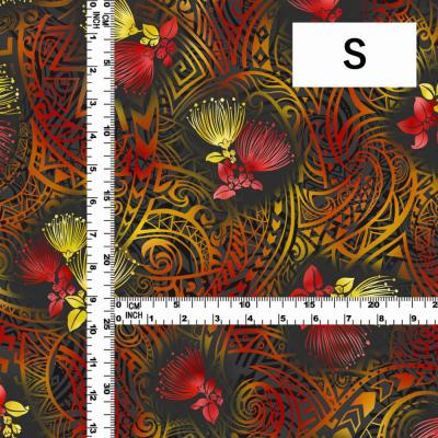 Hula Fabric / Kahiko & Lehua / JKH-660-BK