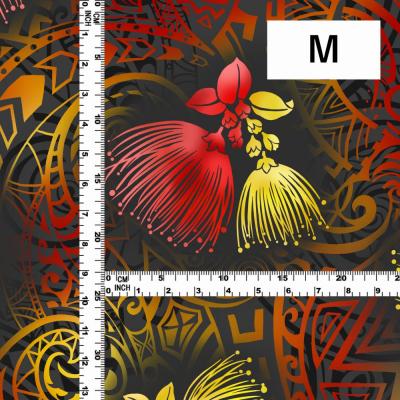 Hula Fabric / Kahiko & Lehua / JKH-660-BK
