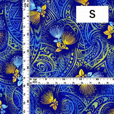 Hula Fabric / Kahiko & Lehua / JKH-660-BL