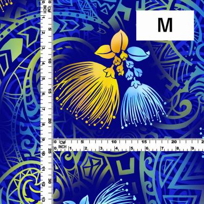Hula Fabric / Kahiko & Lehua / JKH-660-BL