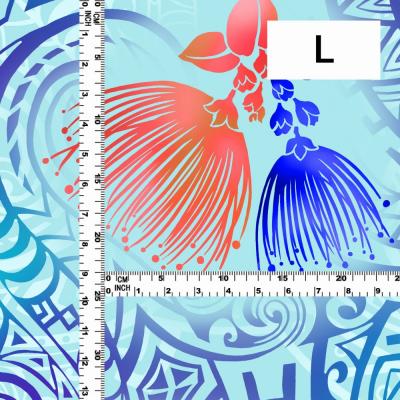 Hula Fabric / Kahiko & Lehua / JKH-660-LBL
