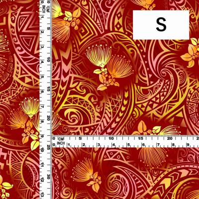 Hula Fabric / Kahiko & Lehua / JKH-660-RD