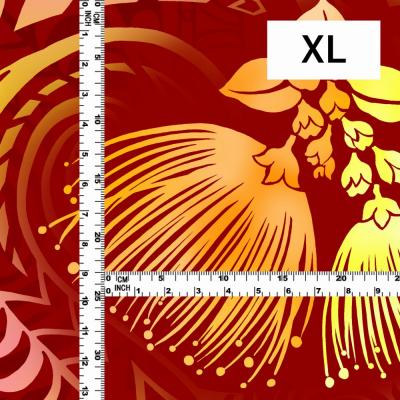 Hula Fabric / Kahiko & Lehua / JKH-660-RD