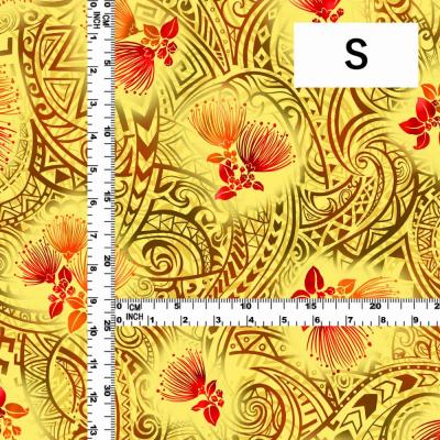 Hula Fabric / Kahiko & Lehua / JKH-660-YE