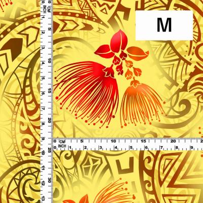 Hula Fabric / Kahiko & Lehua / JKH-660-YE