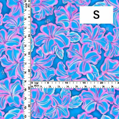 Hula Fabric / Hibiscus / JKH-662-BLPI