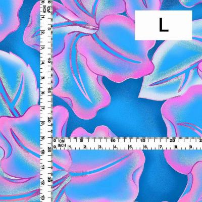 Hula Fabric / Hibiscus / JKH-662-BLPI