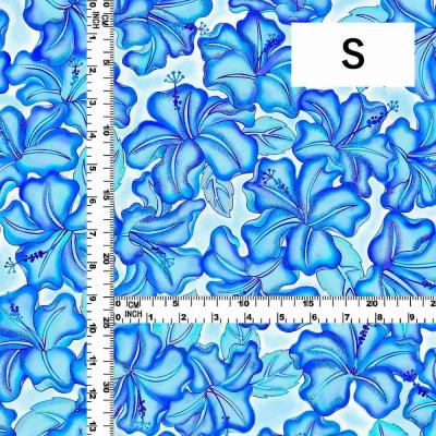 Hula Fabric / Hibiscus / JKH-662-LBLBL