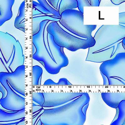 Hula Fabric / Hibiscus / JKH-662-LBLBL