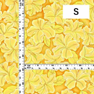 Hula Fabric / Hibiscus / JKH-662-ORYE