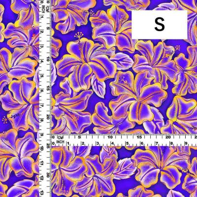 Hula Fabric / Hibiscus / JKH-662-PUYE