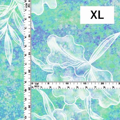 Hula Fabric / Watercolor Orchid / JKH-664-AQ