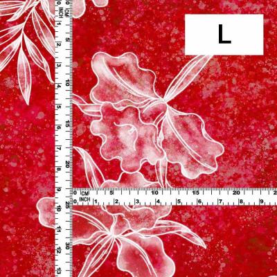 Hula Fabric / Watercolor Orchid / JKH-664-DRD