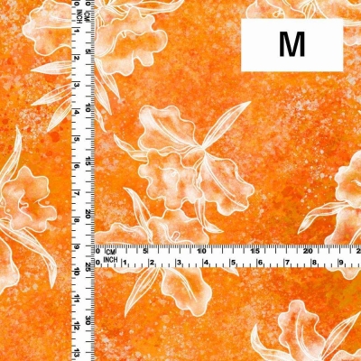 Hula Fabric / Watercolor Orchid / JKH-664-OR