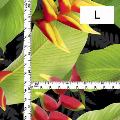 Hula Fabric / Heliconia / JKH-666-BK