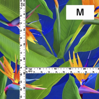 Hula Fabric / Bird of Paradise / JKH-668-DBL