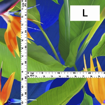 Hula Fabric / Bird of Paradise / JKH-668-DBL