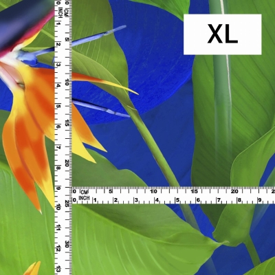 Hula Fabric / Bird of Paradise / JKH-668-DBL