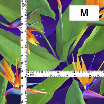 Hula Fabric / Bird of Paradise / JKH-668-PU