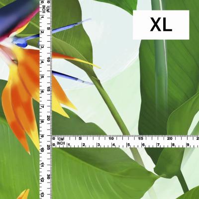 Hula Fabric / Bird of Paradise / JKH-668-WH