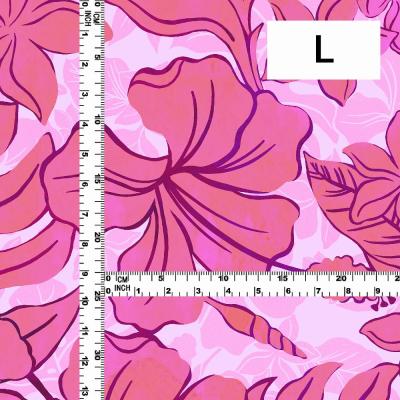 Hula Fabric / Hawaiian Flower / JKH-670-PI