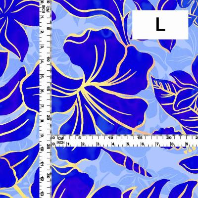 Hula Fabric / Hawaiian Flower / JKH-670-RBL