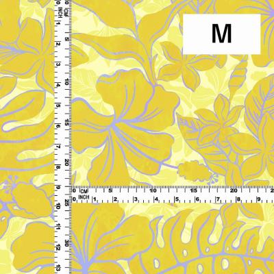 Hula Fabric / Hawaiian Flower / JKH-670-YE
