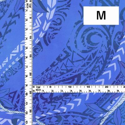 Hula Fabric / Leaf Lei & Kahiko / JKH-672-BL