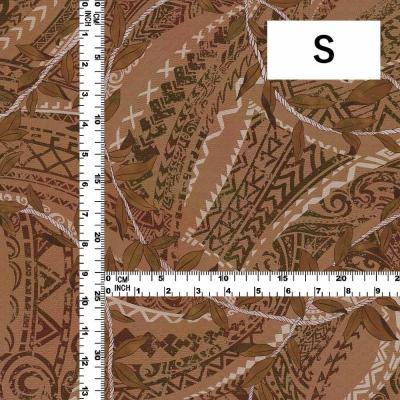 Hula Fabric / Leaf Lei & Kahiko / JKH-672-BR