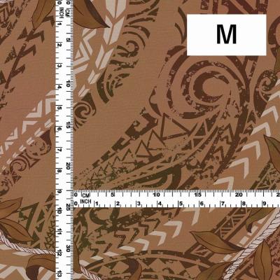 Hula Fabric / Leaf Lei & Kahiko / JKH-672-BR