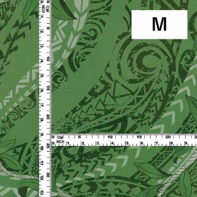 Hula Fabric / Leaf Lei & Kahiko / JKH-672-GR