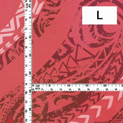 Hula Fabric / Leaf Lei & Kahiko / JKH-672-RD