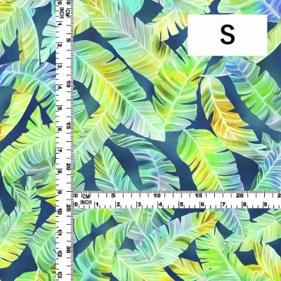 Hula Fabric / Banana Leaf / JKH-674-GRBL