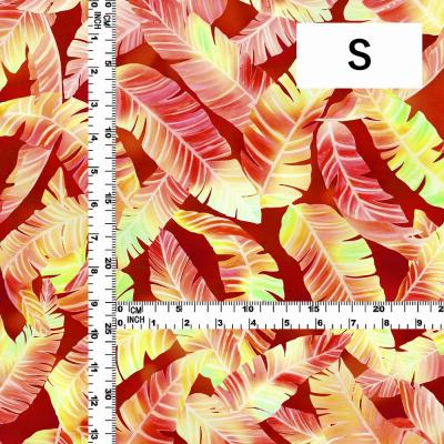 Hula Fabric / Banana Leaf / JKH-674-RD
