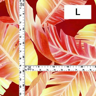 Hula Fabric / Banana Leaf / JKH-674-RD