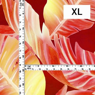 Hula Fabric / Banana Leaf / JKH-674-RD