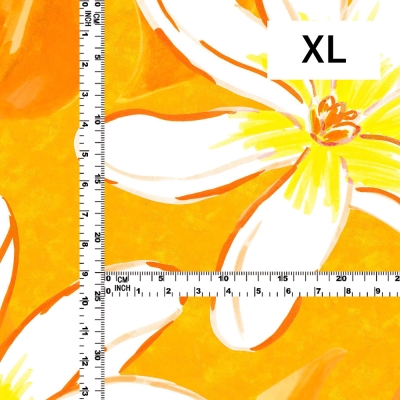 Hula Fabric / Tiare & Monstera / JKH-676-YE